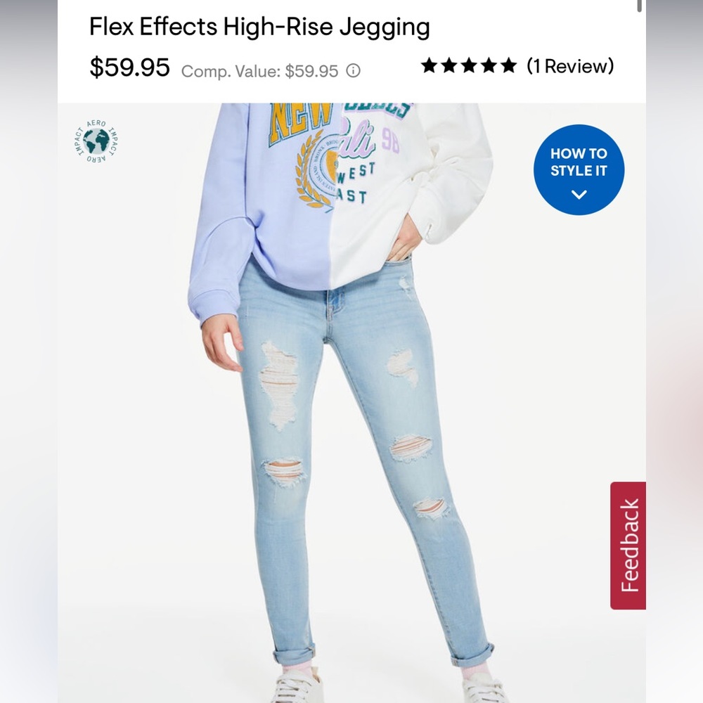 ▫️NWOT Aeropostale Flex Effects High-Rise Jeggings▫️